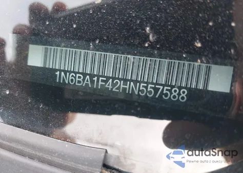 2017 Nissan Titan Xd Sl Diesel из США, поврежденный, VIN 1N6BA1F42HN557588